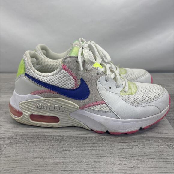 Nike Air Max Excee White Pink Indigo Women's 6.5 - Picture 3 of 10